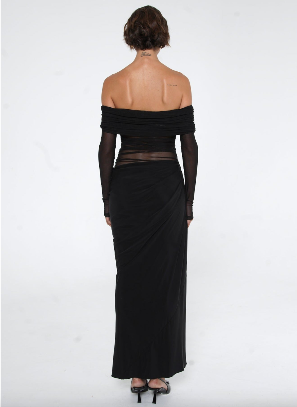 Yasmin Off Shoulder Maxi Dress