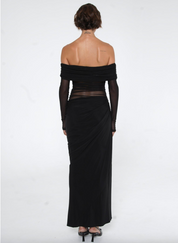 Yasmin Off Shoulder Maxi Dress