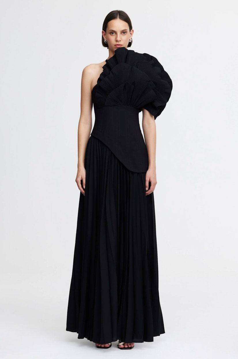 Acler Whittington Gown Black Dress
