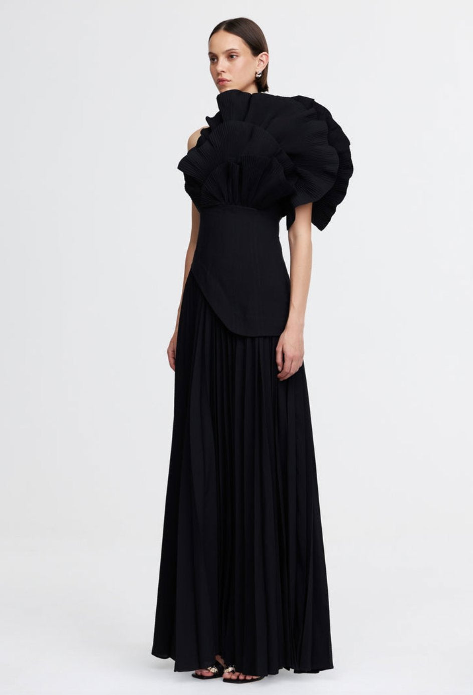 Acler Whittington Gown Black Dress