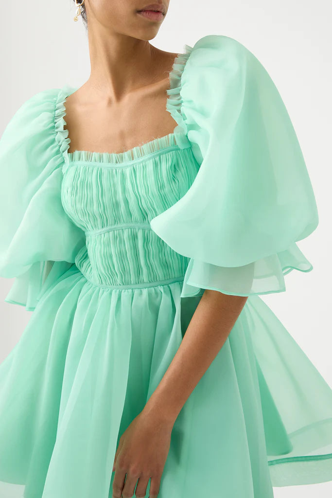 Aje Astrid Tie Back Mini Dress