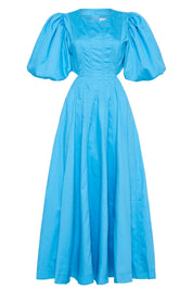 Aje Cerulean Falling Water Maxi Dress