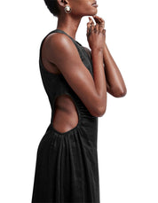 Aje Chateau Cut Out Midi Dress