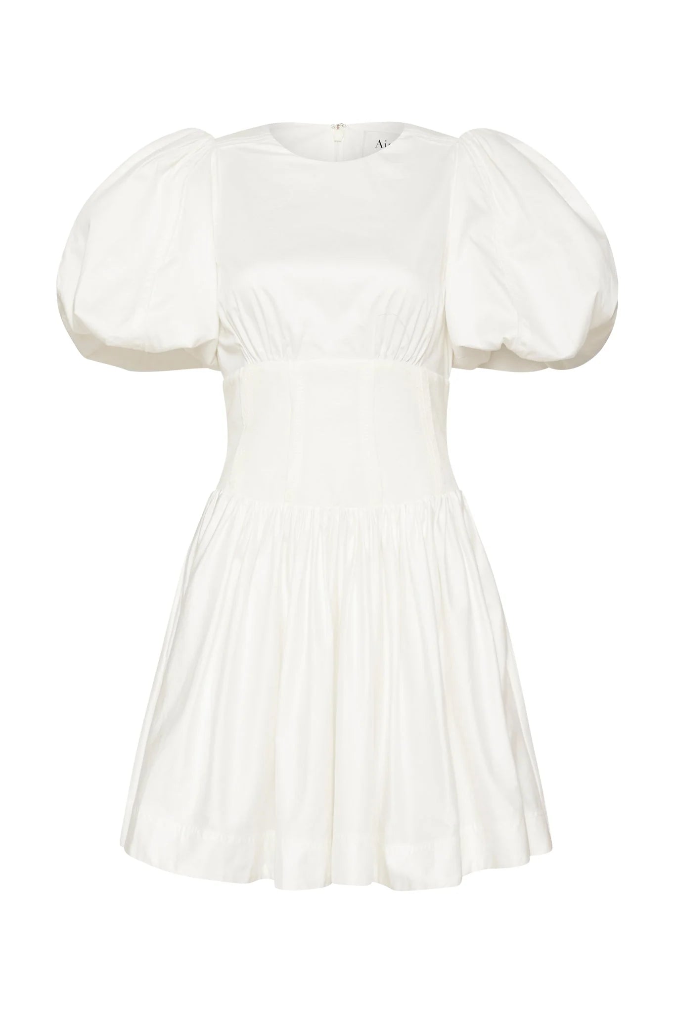 Aje Gianna Puff Sleeve Mini Dress