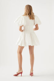 Aje Gianna Puff Sleeve Mini Dress