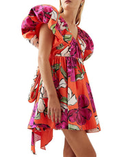 Aje Gretta Bow Back Mini Dress