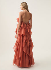 Aje Pandora Layered Maxi Dress Dress
