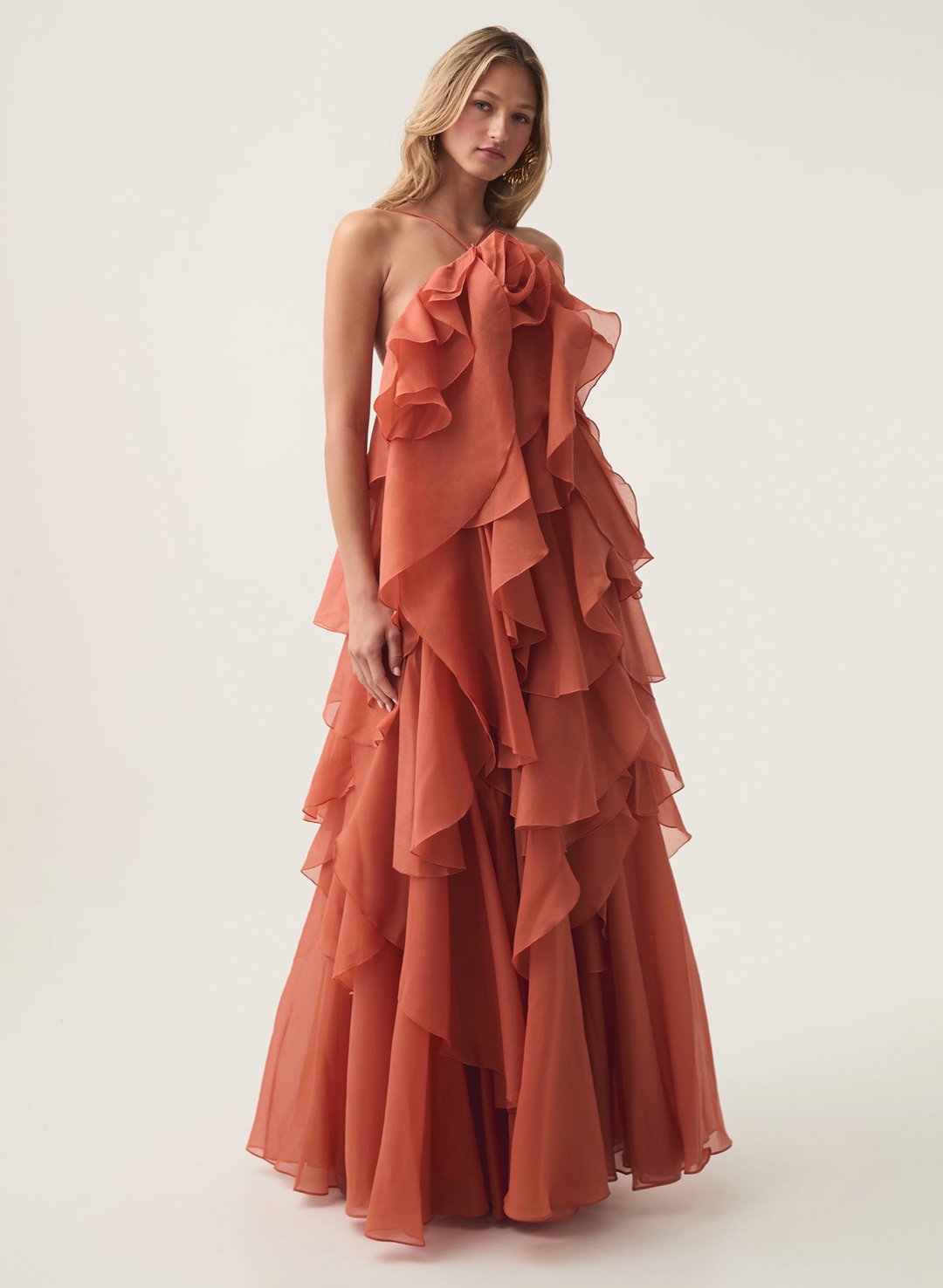 Aje Pandora Layered Maxi Dress Dress