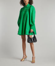Aje Tidal Tucked Smock Mini Dress Dress