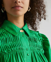 Aje Tidal Tucked Smock Mini Dress Dress