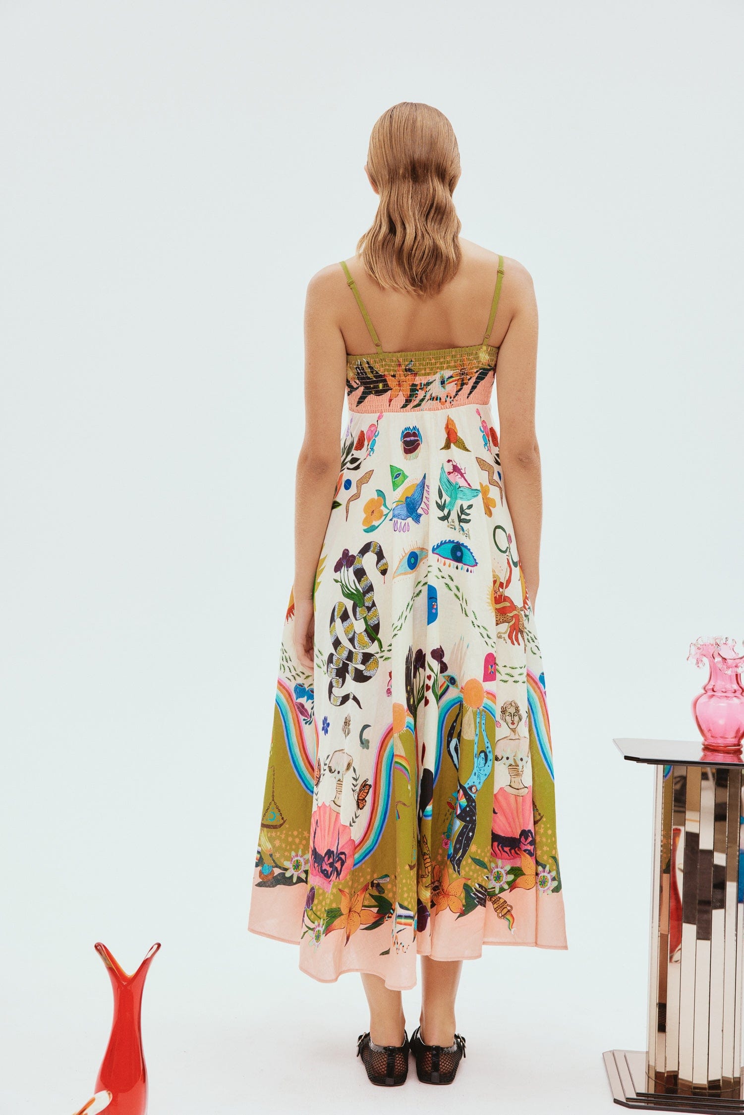 Alemais Evergreen Sundress