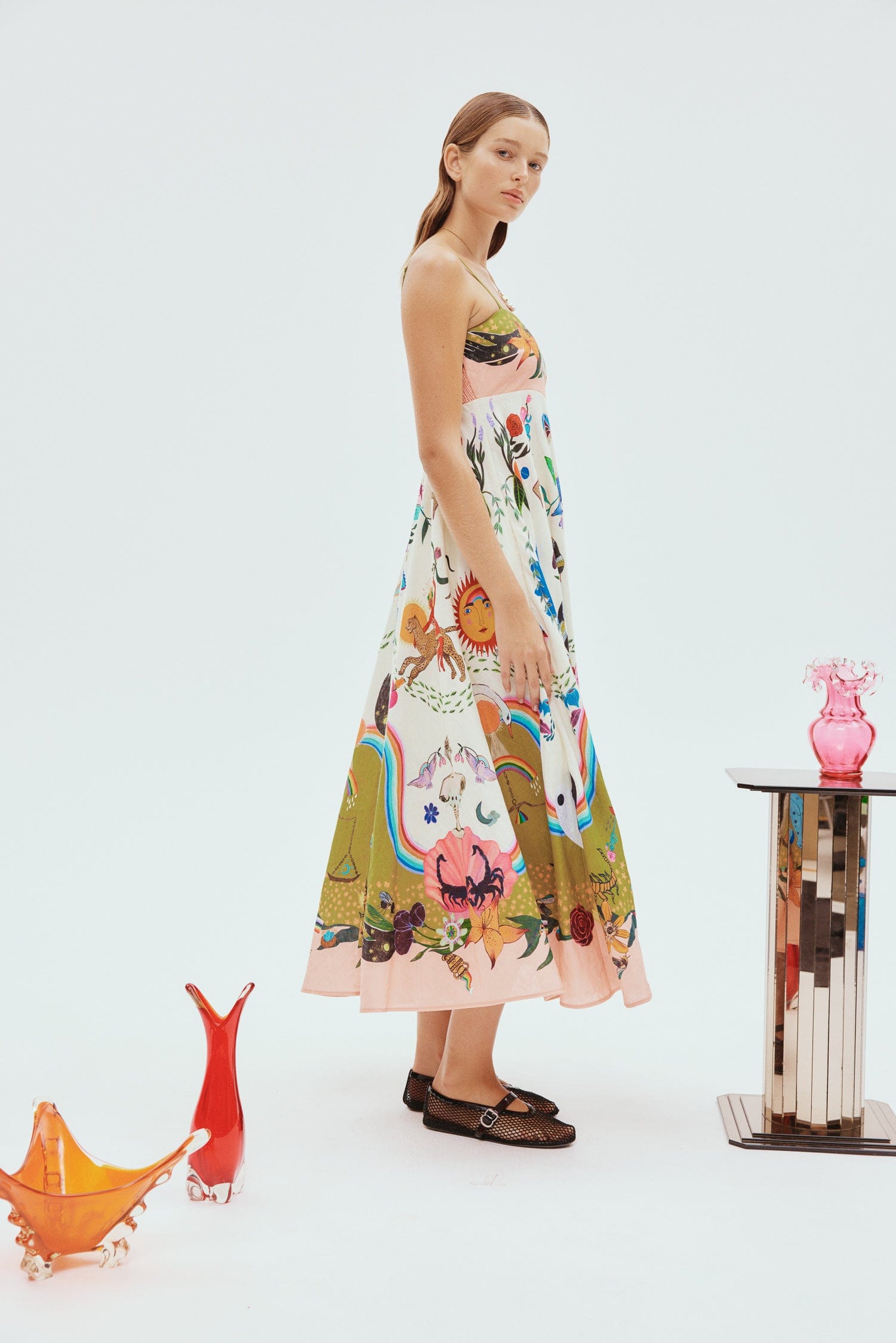 Alemais Evergreen Sundress