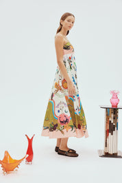 Alemais Evergreen Sundress