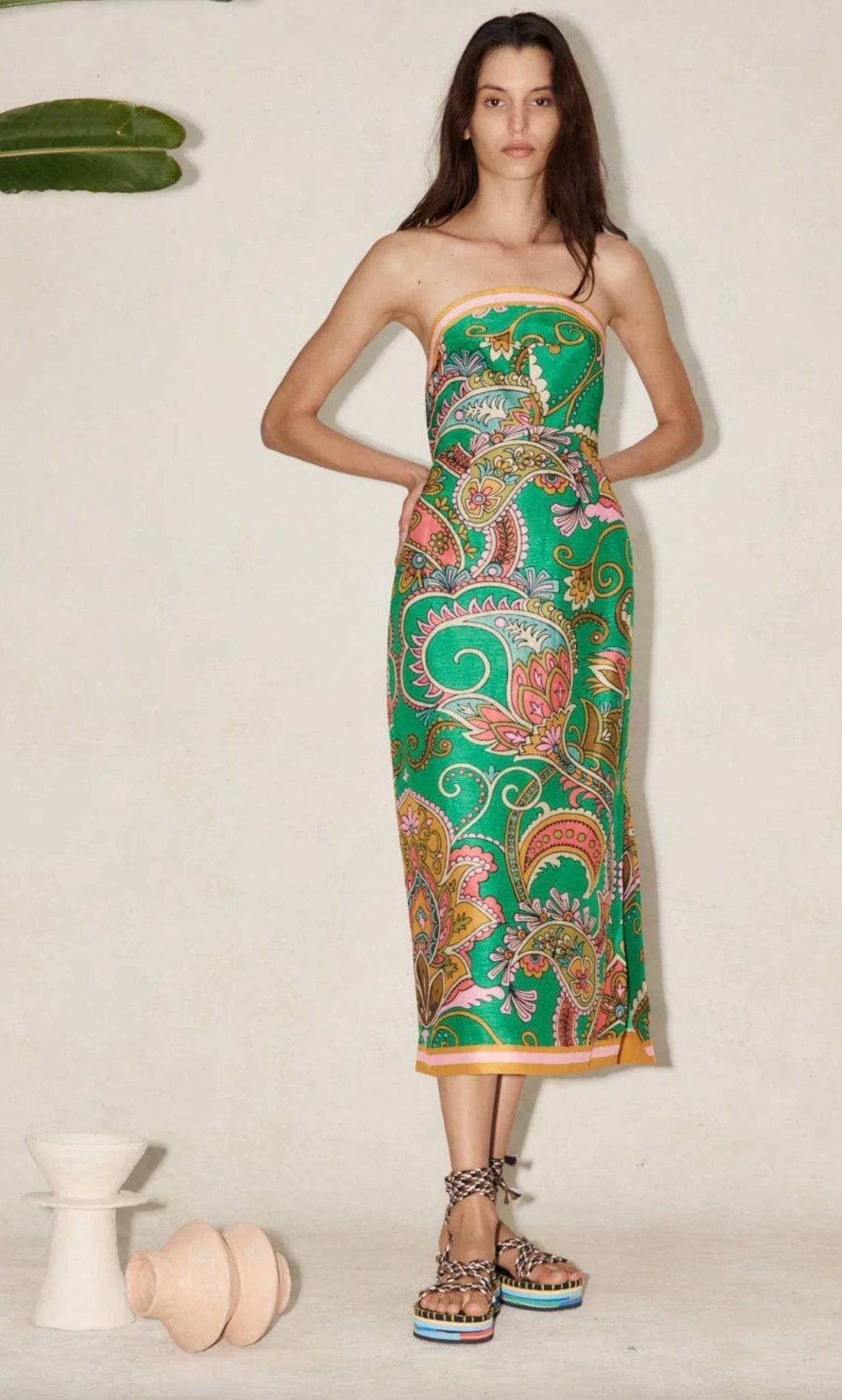 Alemais Marion Bodice Dress