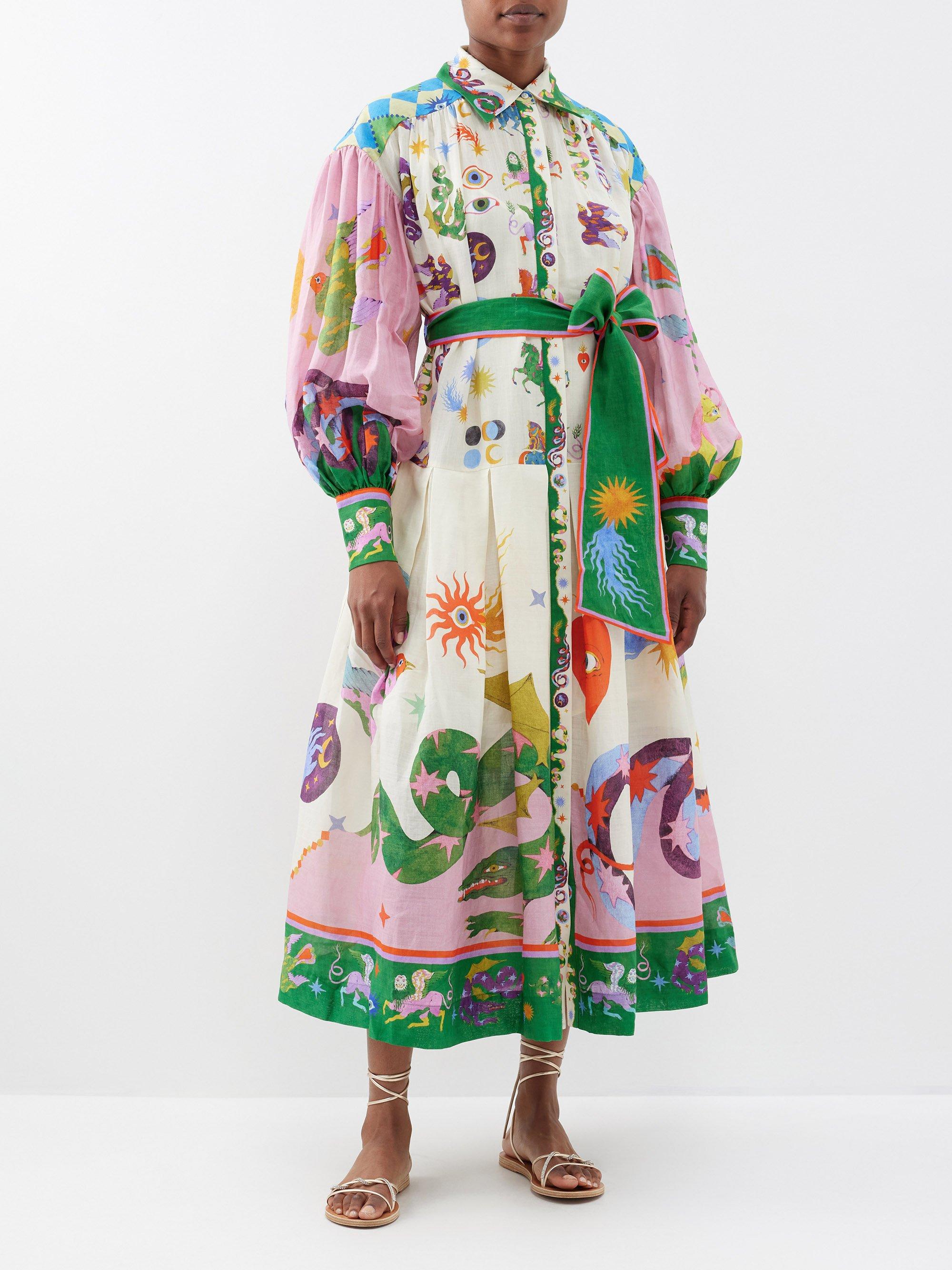 Alemais Seeker Shirtdress in Multi