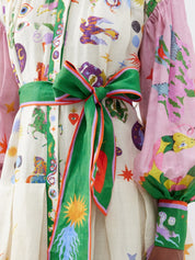 Alemais Seeker Shirtdress in Multi