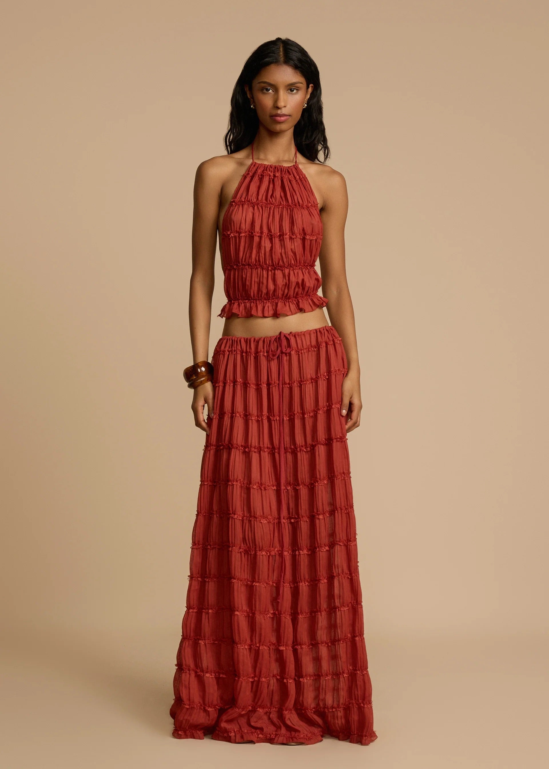Juliette Halter Red  Eastend Wardrobe