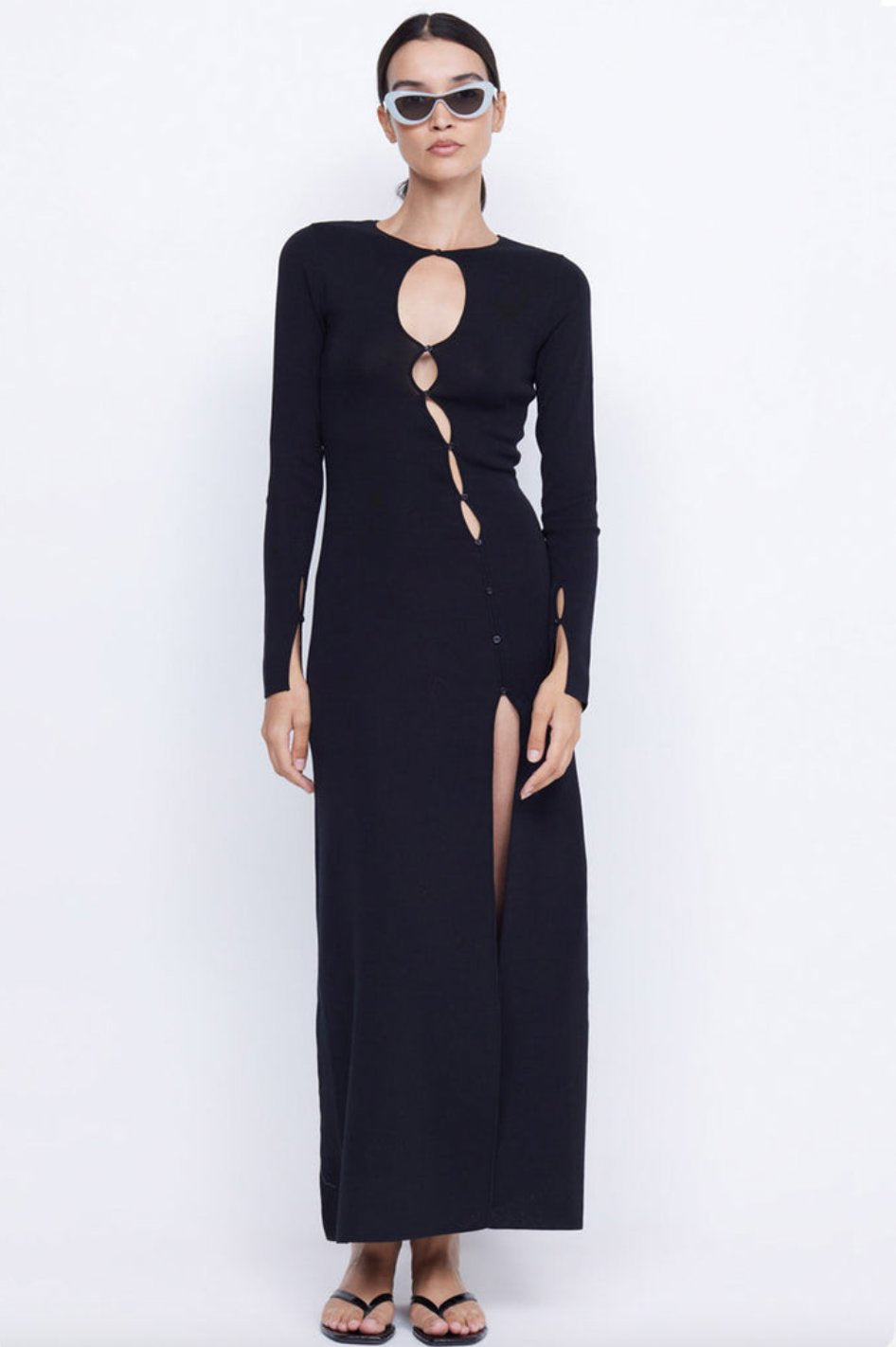 Bec & Bridge Alienore Key Hole Maxi Dress Dress
