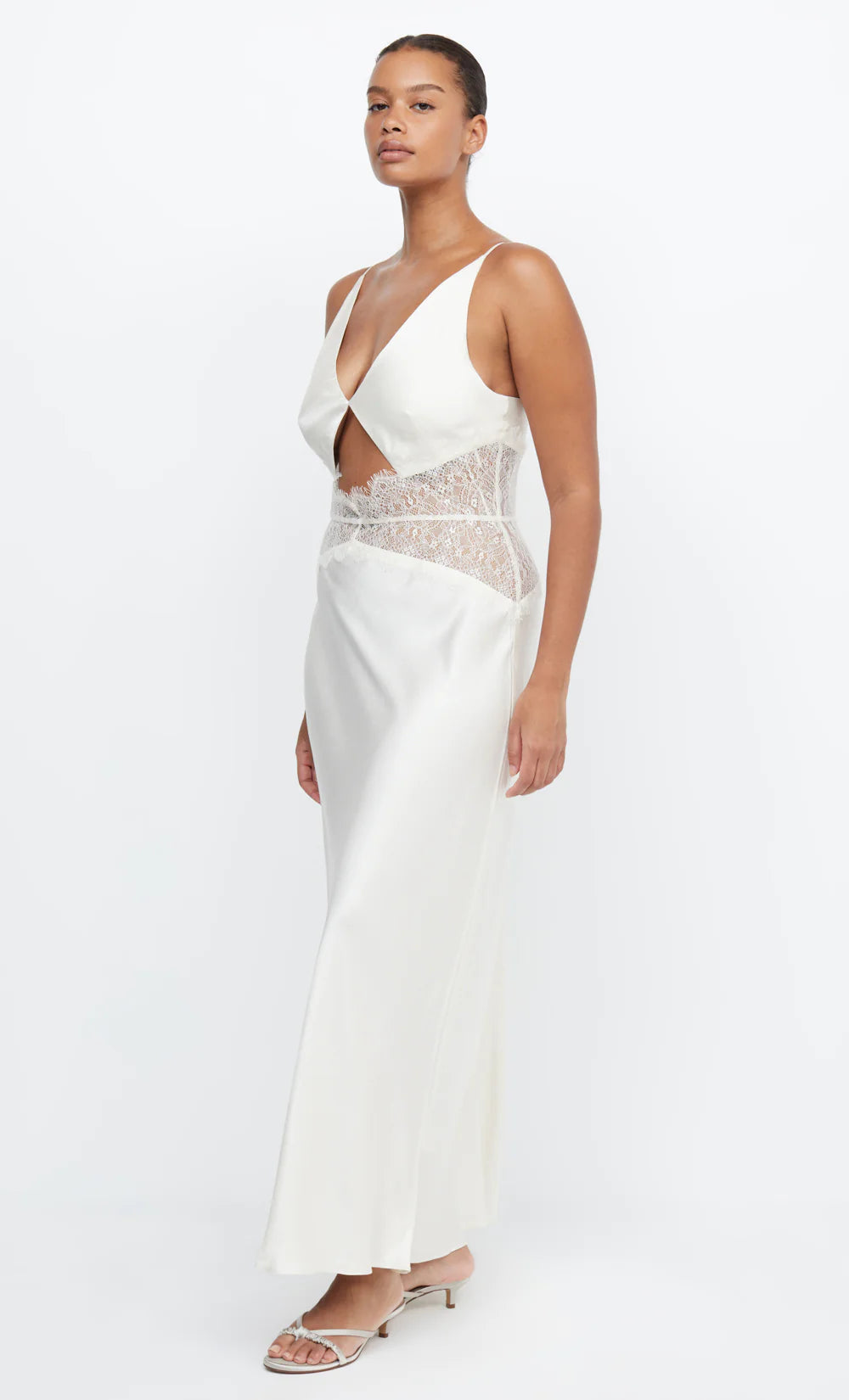 Bec & Bridge Celine Maxi Dress White