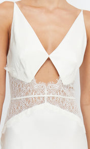 Bec & Bridge Celine Maxi Dress White