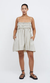 Bec & Bridge Eli Mini Dress Oyster