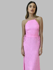 By Nicola Estelle Pleated Maxi Set
