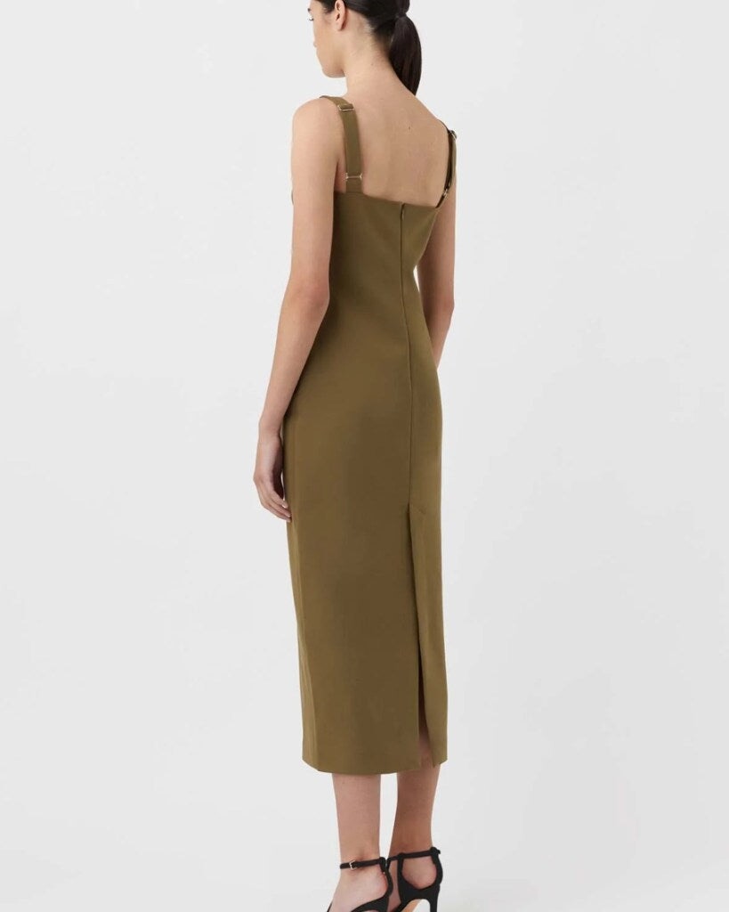 Camilla And Marc Brixton Dress Khaki