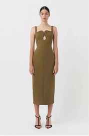 Camilla And Marc Brixton Dress Khaki