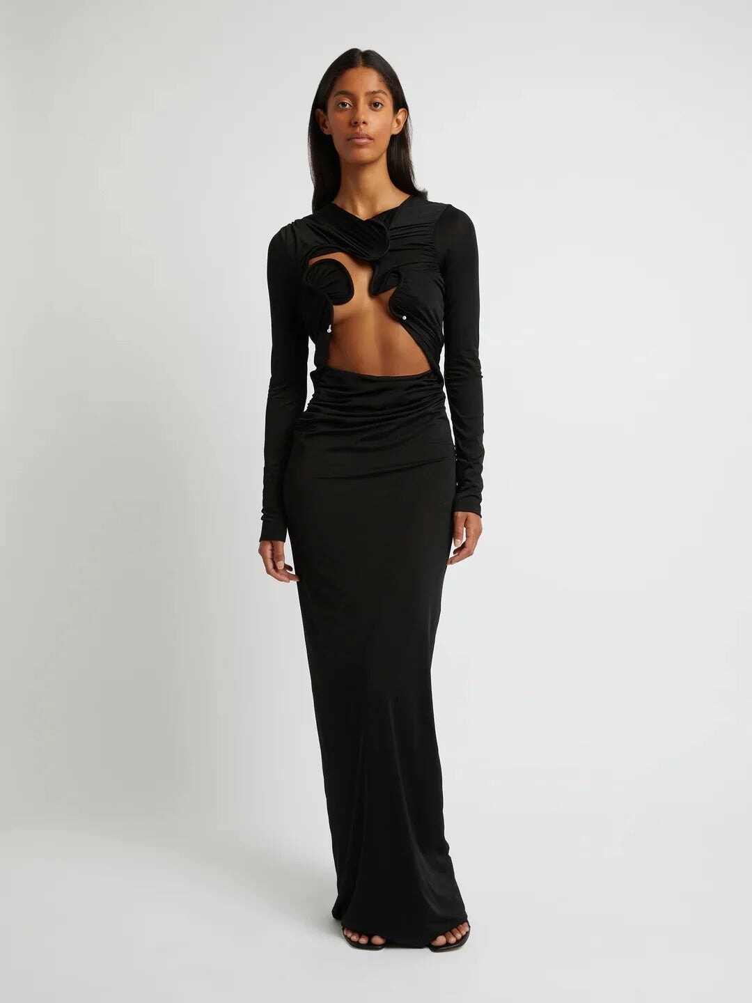 fitted lace wedding dress Venus Long Sleeve Dress – Eastend Wardrobe