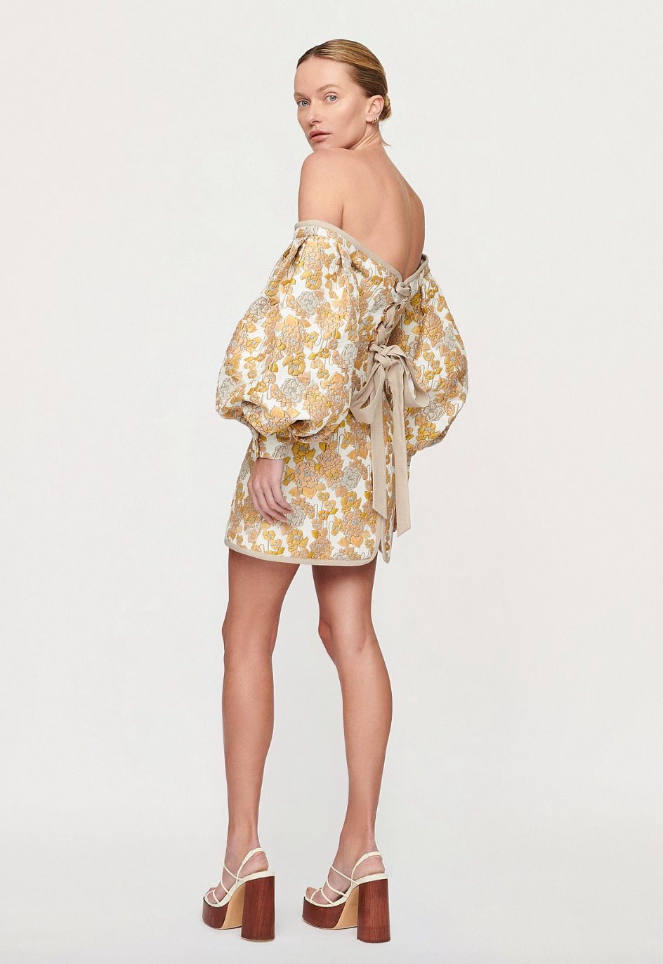 Clea Skylar Jacquard Dress Dress