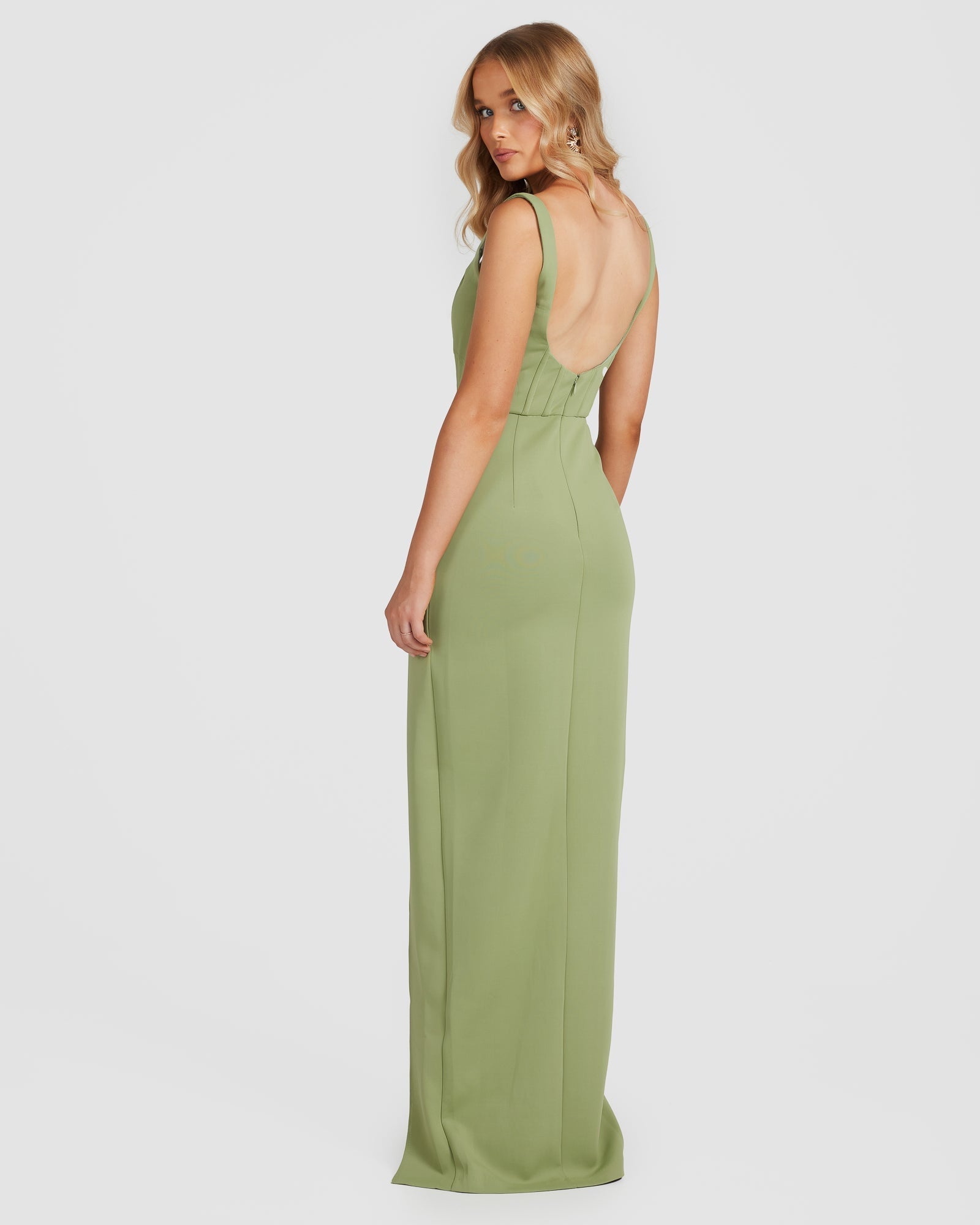 Derma Department Portia Gown Sage
