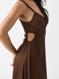 Hansen & Gretel Carlos Maxi Dress Chocolate Dress