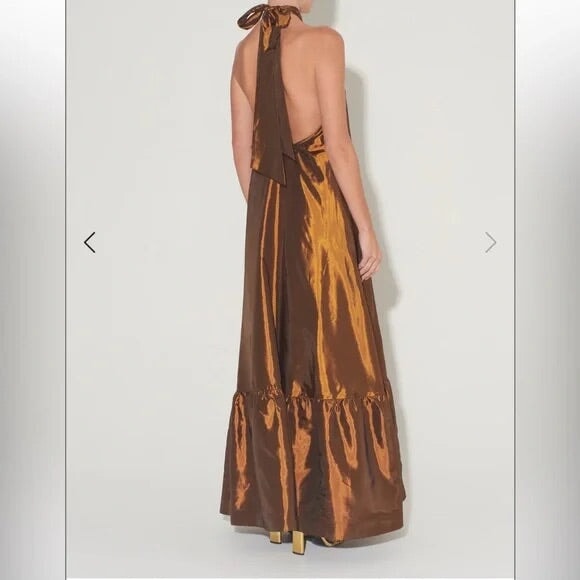 Hansen & Gretel Gateau Gown Copper Dress