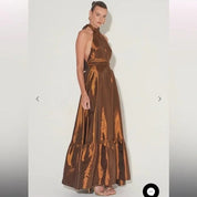 Hansen & Gretel Gateau Gown Copper Dress