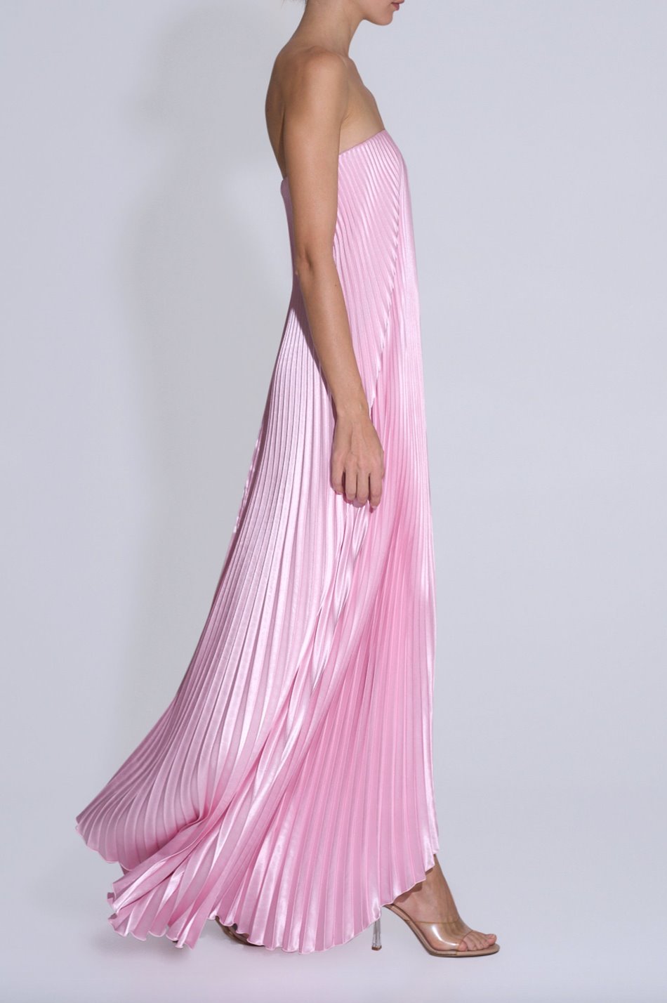 L'idee Black Tie Gown - Light Pink Dress