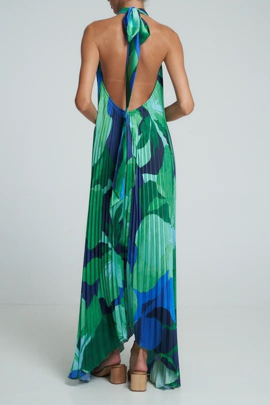 L'idee Opera Gown Capri Green Dress