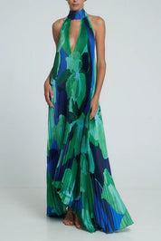 L'idee Opera Gown Capri Green Dress