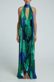 L'idee Opera Gown Capri Green Dress