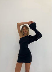 Natalie Rolt Rosie Mini Dress Black Dress