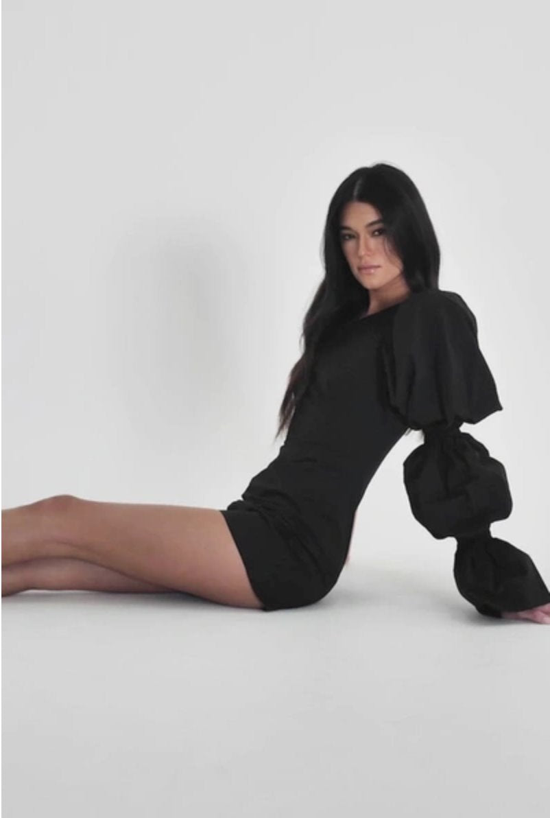 Natalie Rolt Rosie Mini Dress Black Dress