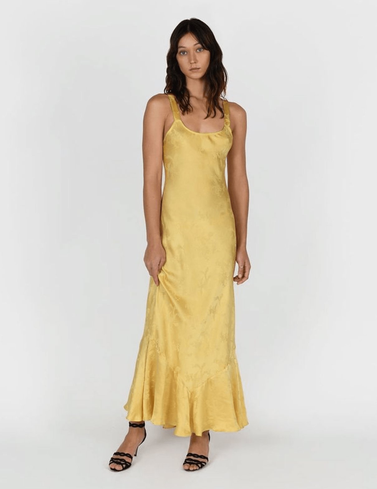 realisation par yellow dress The Allegra in Yellow Dragon – Eastend Wardrobe