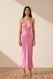 Shona Joy Arienzo Cross Back Midi Dress