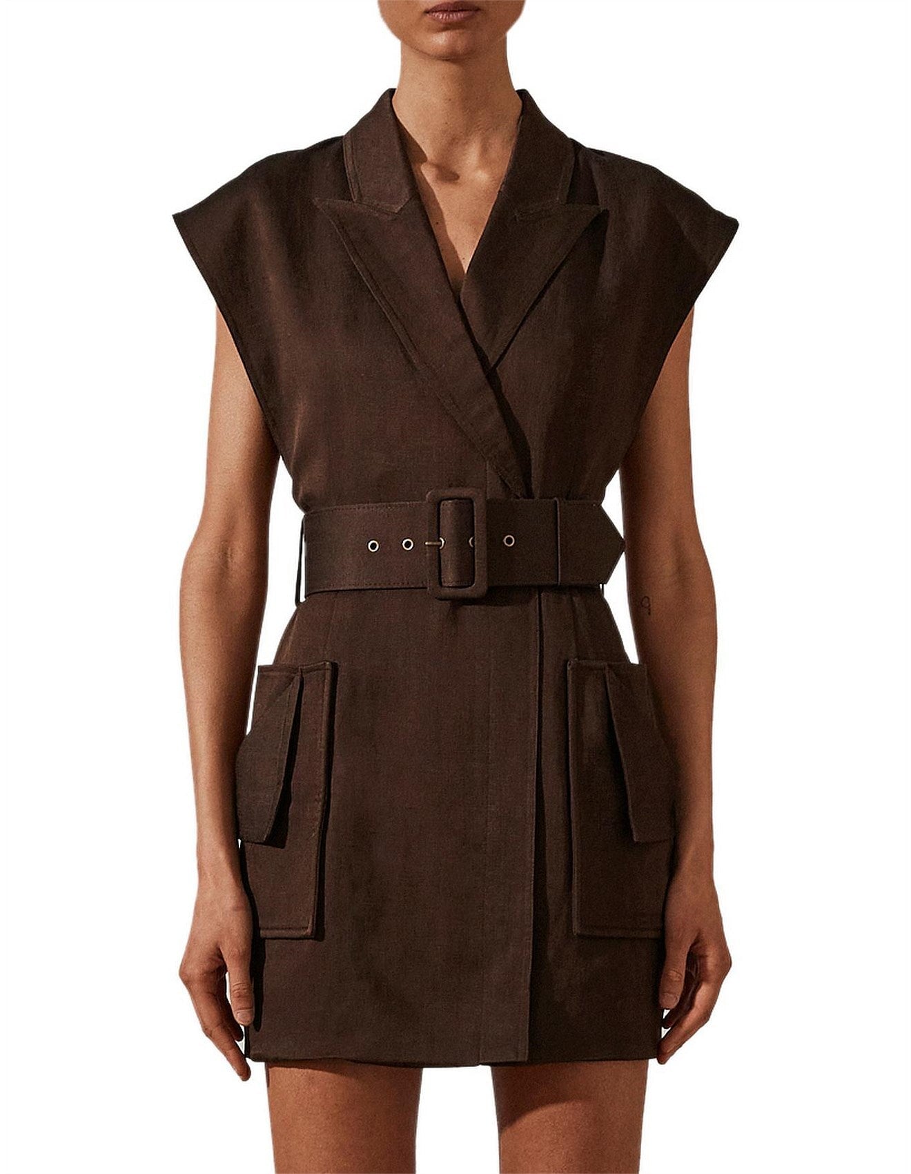 Shona Joy Marie Blazer Mini Dress