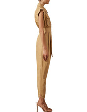 Shona Joy Matilda Linen Utility Jumpsuit