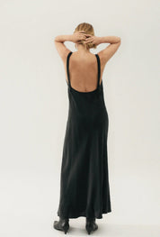 Silk Laundry Deco Ruched Dress