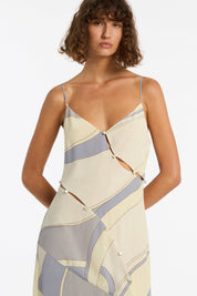 SIR Adrianna Buttoned Slip Dress