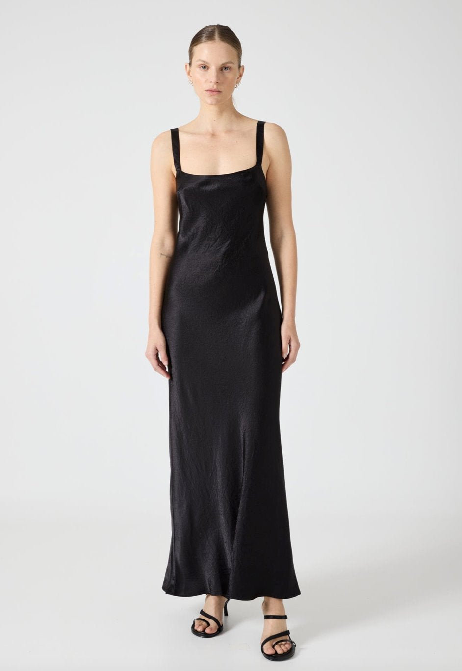 Third Form Crushed Bias Classic Slip Dress