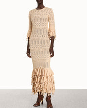 Zimmermann Wonderland Tiered Frill Dress
