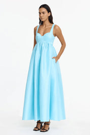 Acler Redin Maxi Dress Sky Dress 