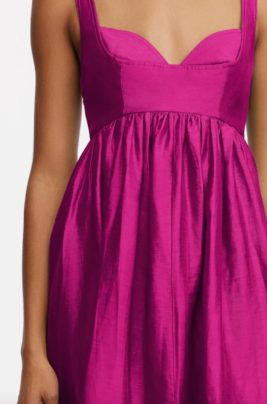Acler Sandgate Midi Dress in Fuchsia Dress 